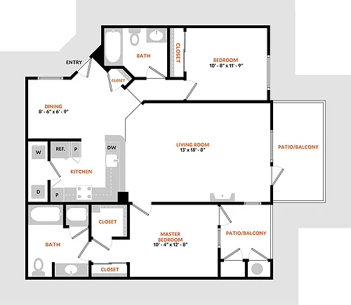 Floor plan Plan 2GR