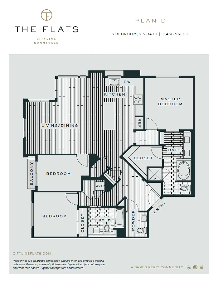 Floor plan Plan D