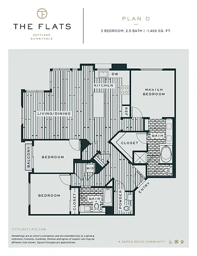 Floor plan Plan D