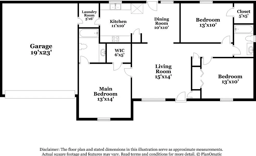 3 bed, 2.0 bath, 1226 sqft, $2,100 — Photo 2