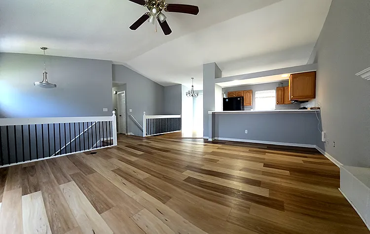 Living Room to Kitchen