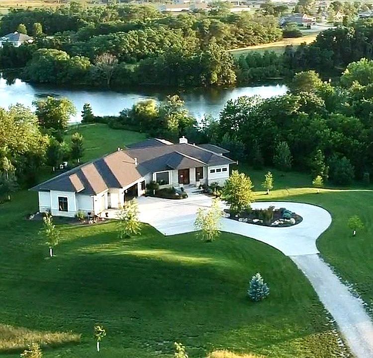 Lakefront home