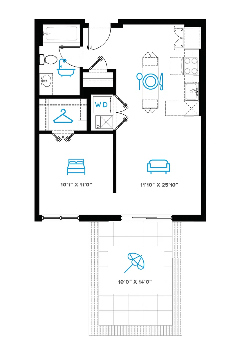 Floor plan J1