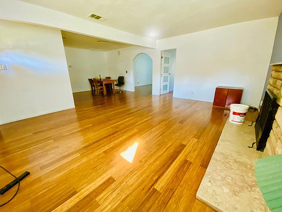 Large spacious interior opens up to living room, family room, and dining room.