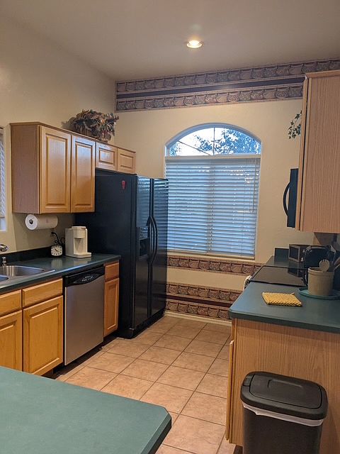 spacious kitchen