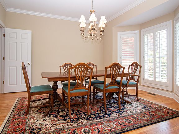 Dining Room with Bay Window