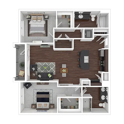 Floor plan B7