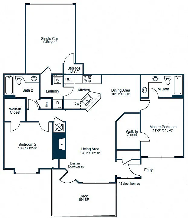 Floor plan B3
