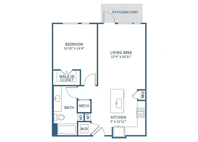 Floor plan A3 ESSENTIAL LIVING