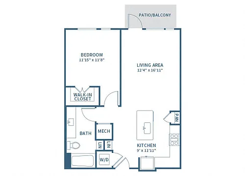 Floor plan A3 ESSENTIAL LIVING