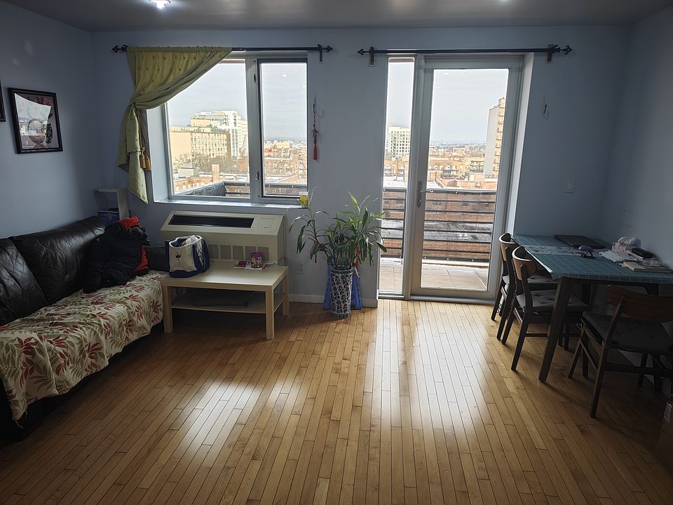 Living room with balcony