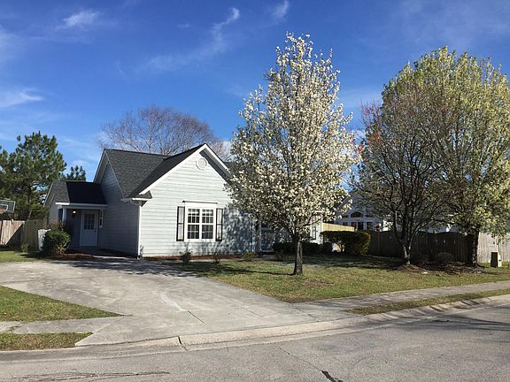 Spring time shot of double driveway for off street parking
