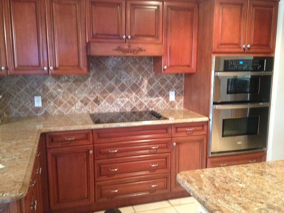 New gourmet kitchen.