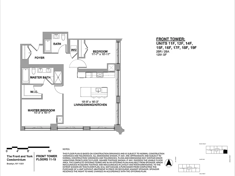 180 Front St #17F — Photo 24
