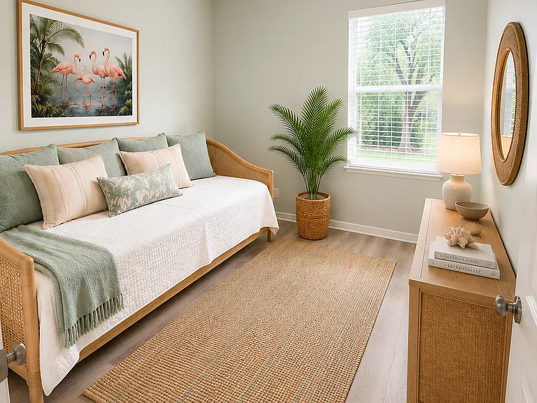 Bedroom 3 (AI staged)
