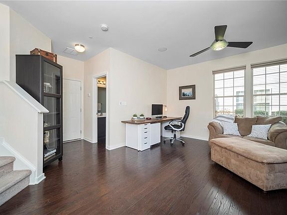1st floor living space with half bath