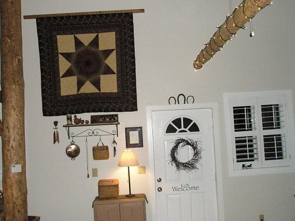 facing front door