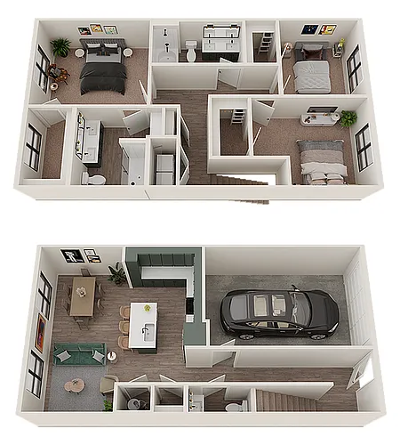 Floor plan T1