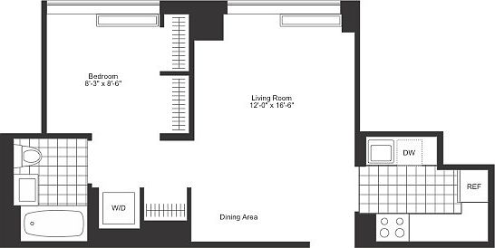 2nd image of 535 W 23rd St APT N8l