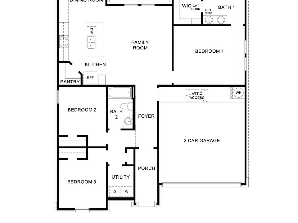 Ashburn Plan, Somerset at Sinton, Sinton, TX 78387 Zillow