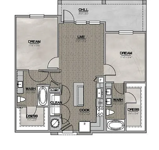 Floor plan B11