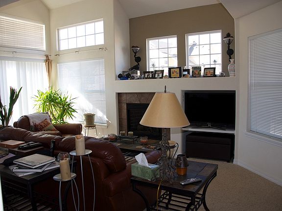 Fireplace and plenty of sun