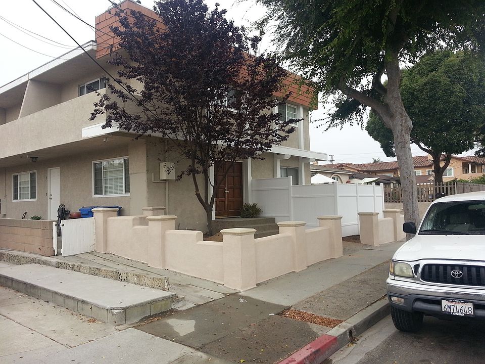 Front doors to units.