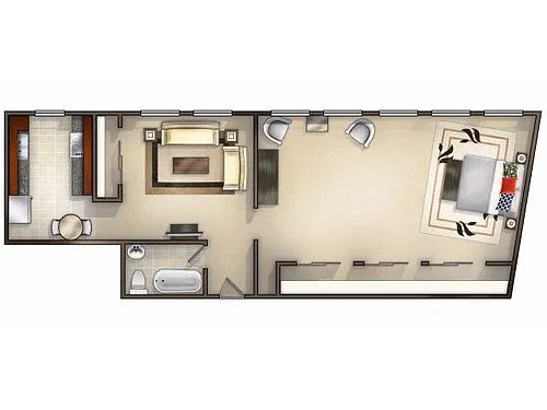 Floor plan 1-1-L
