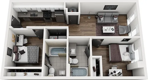 Floor plan Frisco B