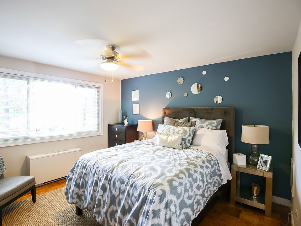 Large bedrooms with ample closet space