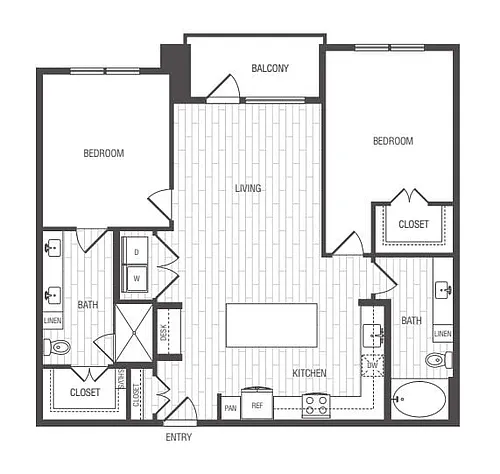 Floor plan B13