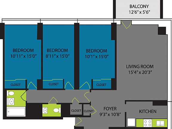 5th image of 501 E 32nd St APT 814