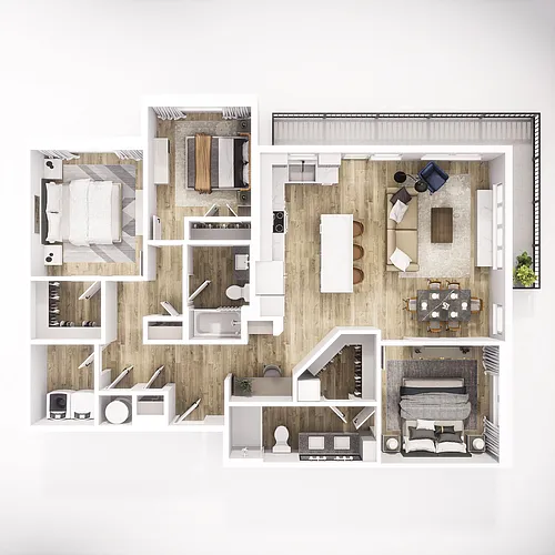 Floor plan C1