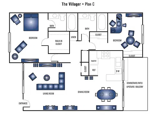 Floor plan Plan C