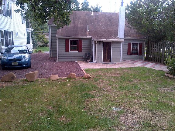 Large private back yard