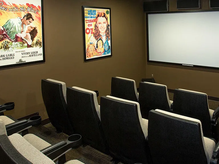 Media Room with Projector