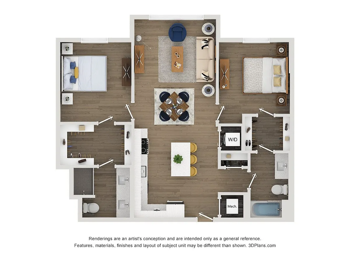 Floor plan B15