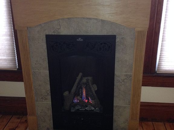 Gas fireplace