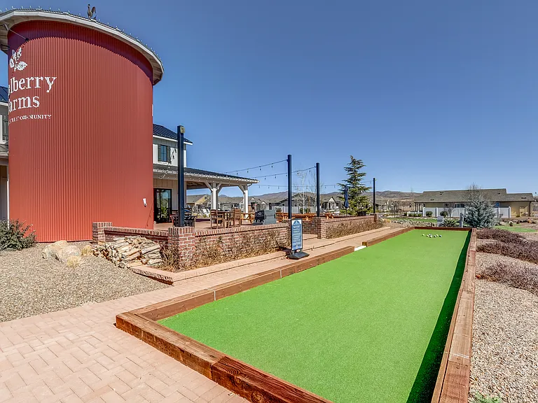Bocce ball court