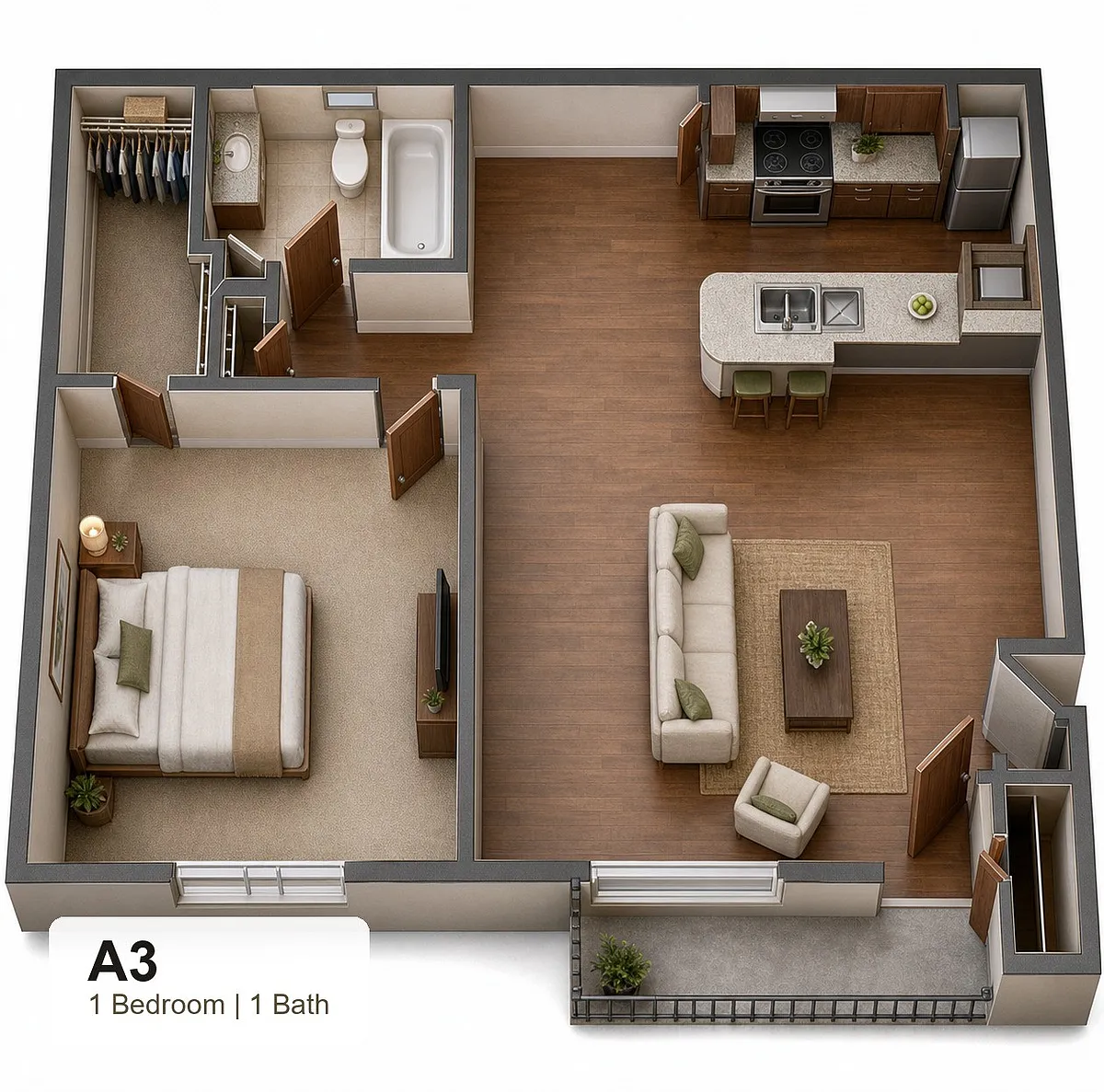 Floor plan A3