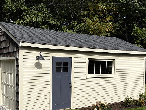 Garage with electric opener