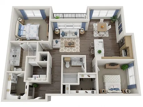 Floor plan C6