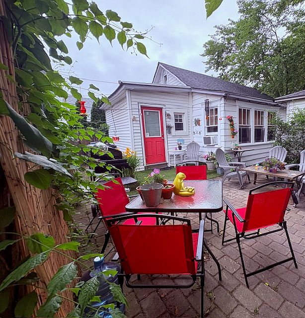 Patio area is all yours! Fully Fenced yard for your pet.