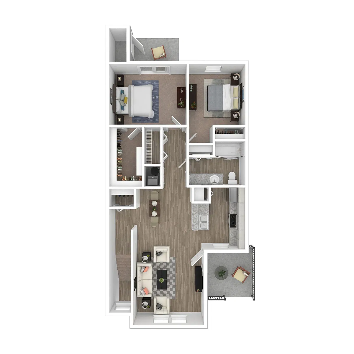 Floor plan U1045