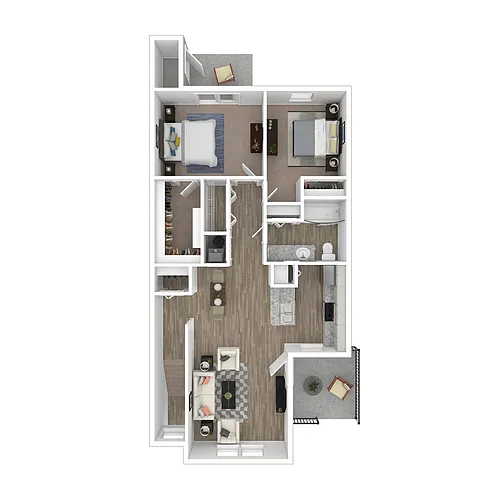 Floor plan U1045