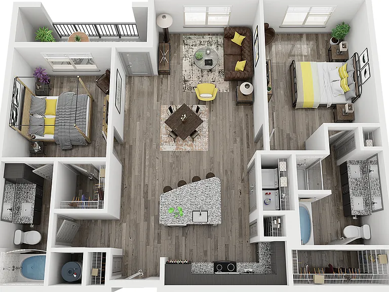 Cue Galatyn Station - B2D Floor Plan Cue Galatyn Station - B2D Floor Plan