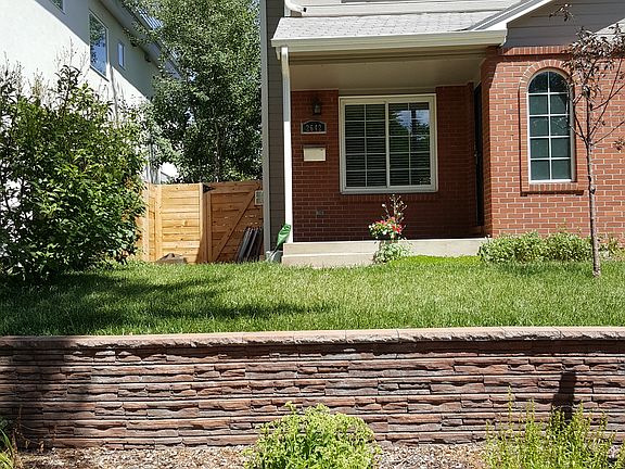Nice retaining wall in front