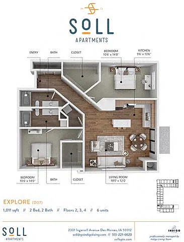 Floor plan B6 - Explore