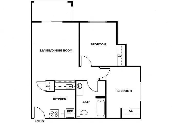Floor plan B2