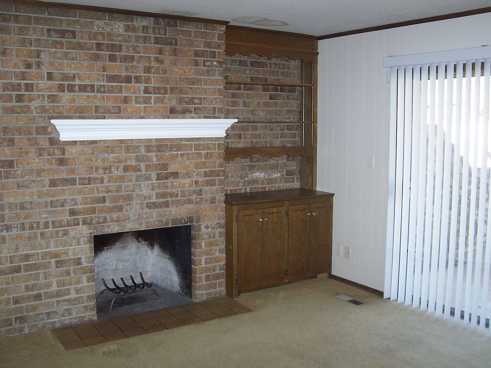Wood burning Fireplace in Living Room